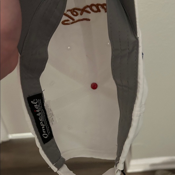 Texas Embroidered White Cap good for golfing - Picture 3 of 3